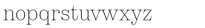 Apothicaire Light Font LOWERCASE
