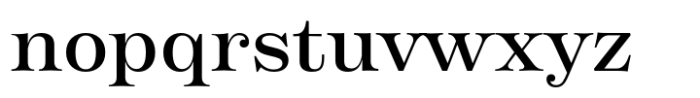 Apothicaire Medium Expanded Font LOWERCASE
