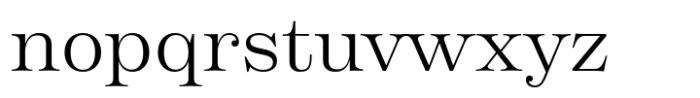 Apothicaire Regular Expanded Font LOWERCASE