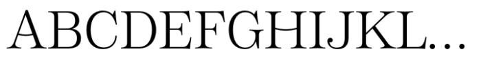 Apothicaire Regular Font UPPERCASE