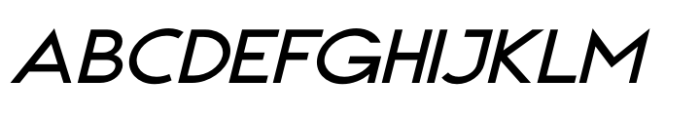 Appalachia Extended DemiBold Italic Font UPPERCASE