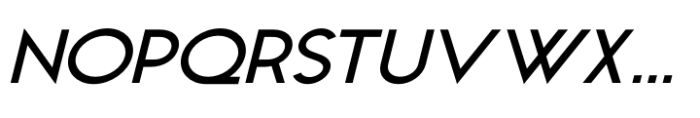 Appalachia Extended DemiBold Italic Font UPPERCASE
