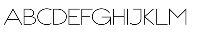 Appalachia Extended UltraLight Font UPPERCASE