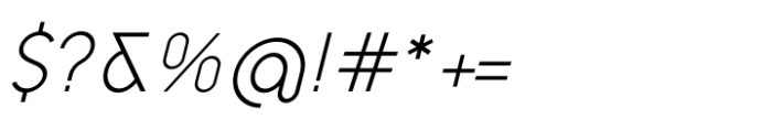 Appalachia Light Italic Font OTHER CHARS