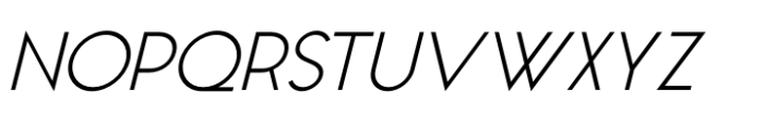 Appalachia Light Italic Font UPPERCASE