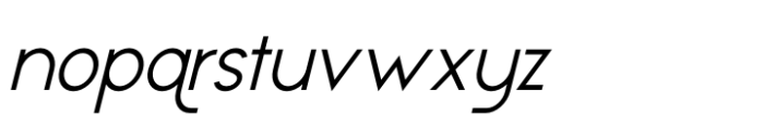 Appalachia Regular Italic Font LOWERCASE