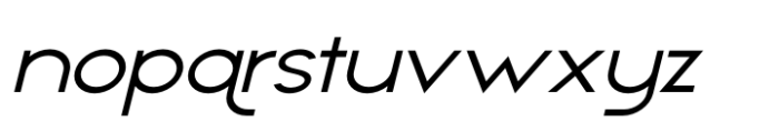 Appalachia Wide Medium Italic Font LOWERCASE