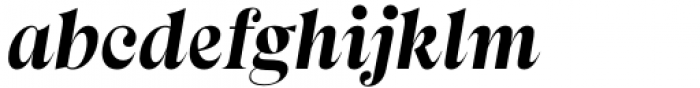 Apparel Black Italic Font LOWERCASE