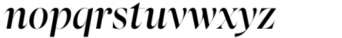 Apparel Display Bold Italic Font LOWERCASE