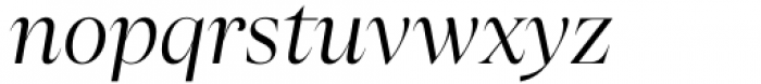 Apparel Regular Italic Font LOWERCASE