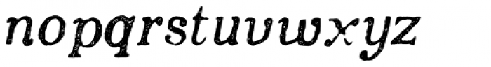 Appareo Medium Italic Font LOWERCASE
