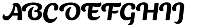 Appetite Pro Medium Italic Font UPPERCASE