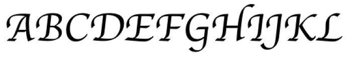 Apple Chancery Font UPPERCASE