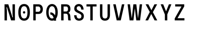 Aprex Mono Medium Font UPPERCASE