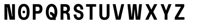 Aprex Mono Semi Bold Font UPPERCASE