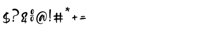 Apricot Bubbles Regular Font OTHER CHARS