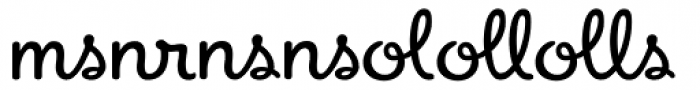 Apricot Ligatures Two Font LOWERCASE