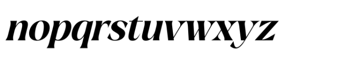 April Kaget Italic Font LOWERCASE