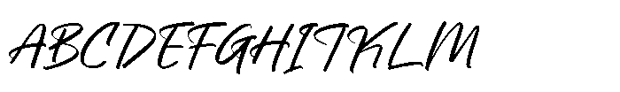 April Pearl Regular Font UPPERCASE