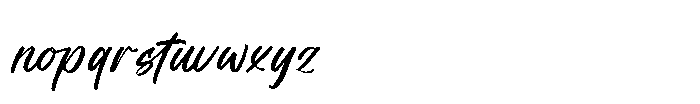 April Pearl Regular Font LOWERCASE