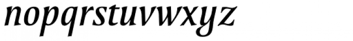 April Samuels Italic Font LOWERCASE
