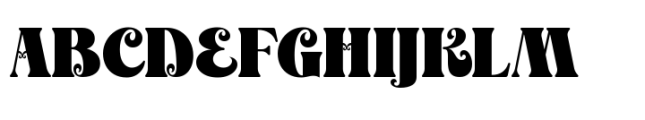 Aprohite Regular Font UPPERCASE