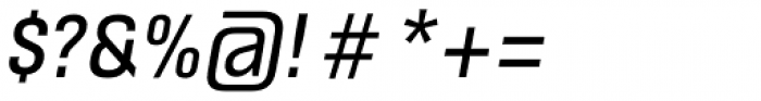 Apron Narrow Regular Italic Font OTHER CHARS