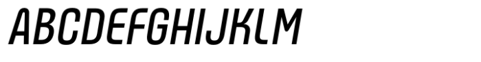 ApronNext Condensed Book Italic Font UPPERCASE