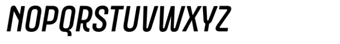 ApronNext Condensed Italic Font UPPERCASE