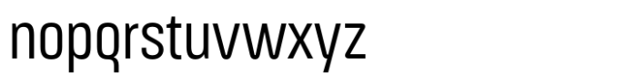 ApronNext Condensed Light Font LOWERCASE