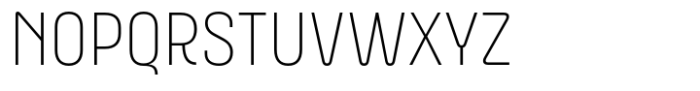 ApronNext Narrow Thin Font UPPERCASE