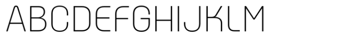ApronNext Thin Font UPPERCASE