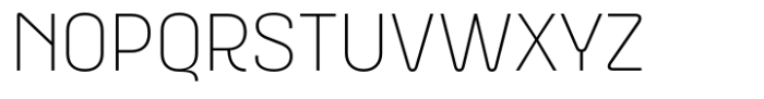ApronNext Thin Font UPPERCASE
