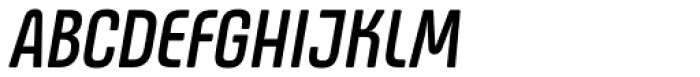 ApronSoft Condensed Regular Italic Font UPPERCASE