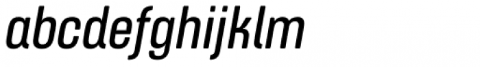 ApronSoft Condensed Regular Italic Font LOWERCASE