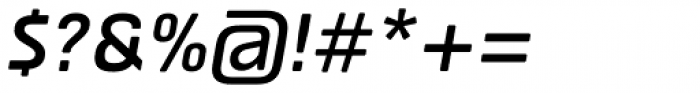 ApronSoft Medium Italic Font OTHER CHARS