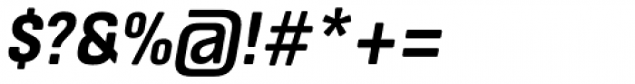 ApronSoft Narrow Bold Italic Font OTHER CHARS