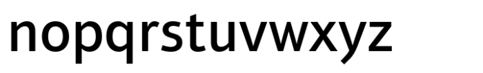 Aptifer Sans Medium Font LOWERCASE