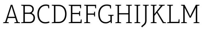 Aptifer Slab Thin Font UPPERCASE