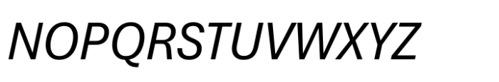Aptos Narrow Italic Font UPPERCASE