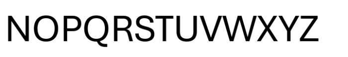 Aptos Regular Font UPPERCASE
