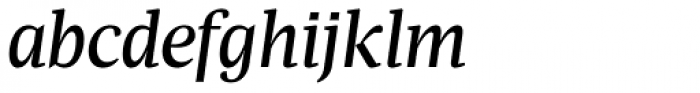 Apud Medium Italic Font LOWERCASE