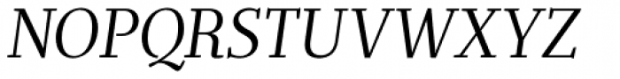 Apud Roman Italic Font UPPERCASE