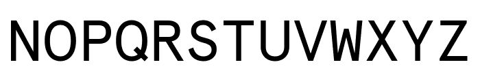 Apercu Mono Pro Regular Font UPPERCASE