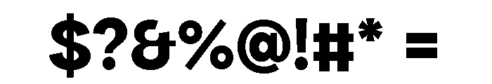ApfelGrotezk Fett Font OTHER CHARS