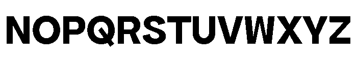 ApfelGrotezk Fett Font UPPERCASE