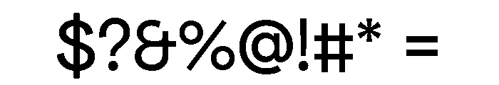 ApfelGrotezk Regular Font OTHER CHARS