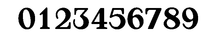 Appleyard Medium Font OTHER CHARS
