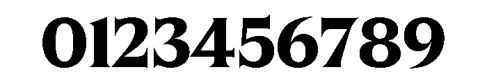 Apris Bold Font OTHER CHARS