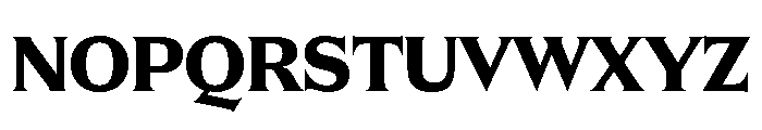 Apris Bold Font UPPERCASE